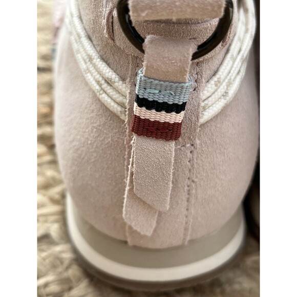 NEW TOMS RIO SUEDE BLUSH WATER RESISTANT LOW TOP BOOTS. Sz 8.5 Boho Ski No Box - Picture 4 of 11